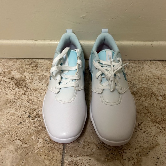 Nike Roshe G Tour NRG Golf Shoes White Blue Women's Size 9 - Picture 4 of 5
